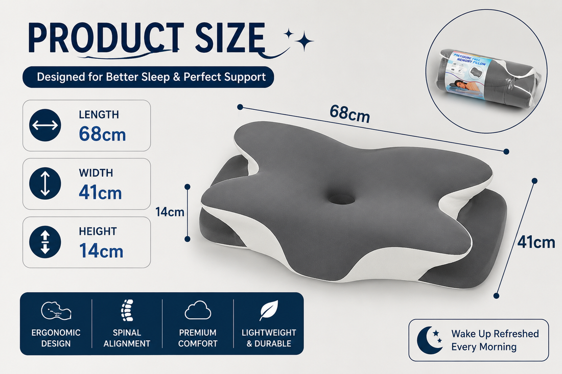 50% Off Butterfly-Shaped Ergonomic Support Pillow - Feel Fully Rested | COD + Free Delivery